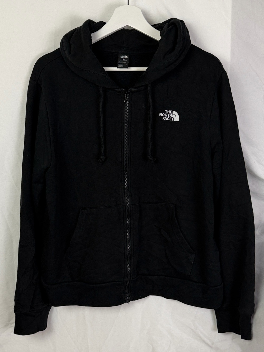 The North Face women’s evolution simple dome full zip hoodie black size medium